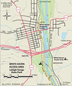 White Haven Lehigh Gorge Access Points