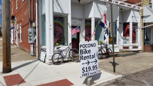 Pocono Bike Rental on Route 940 in the Poconos