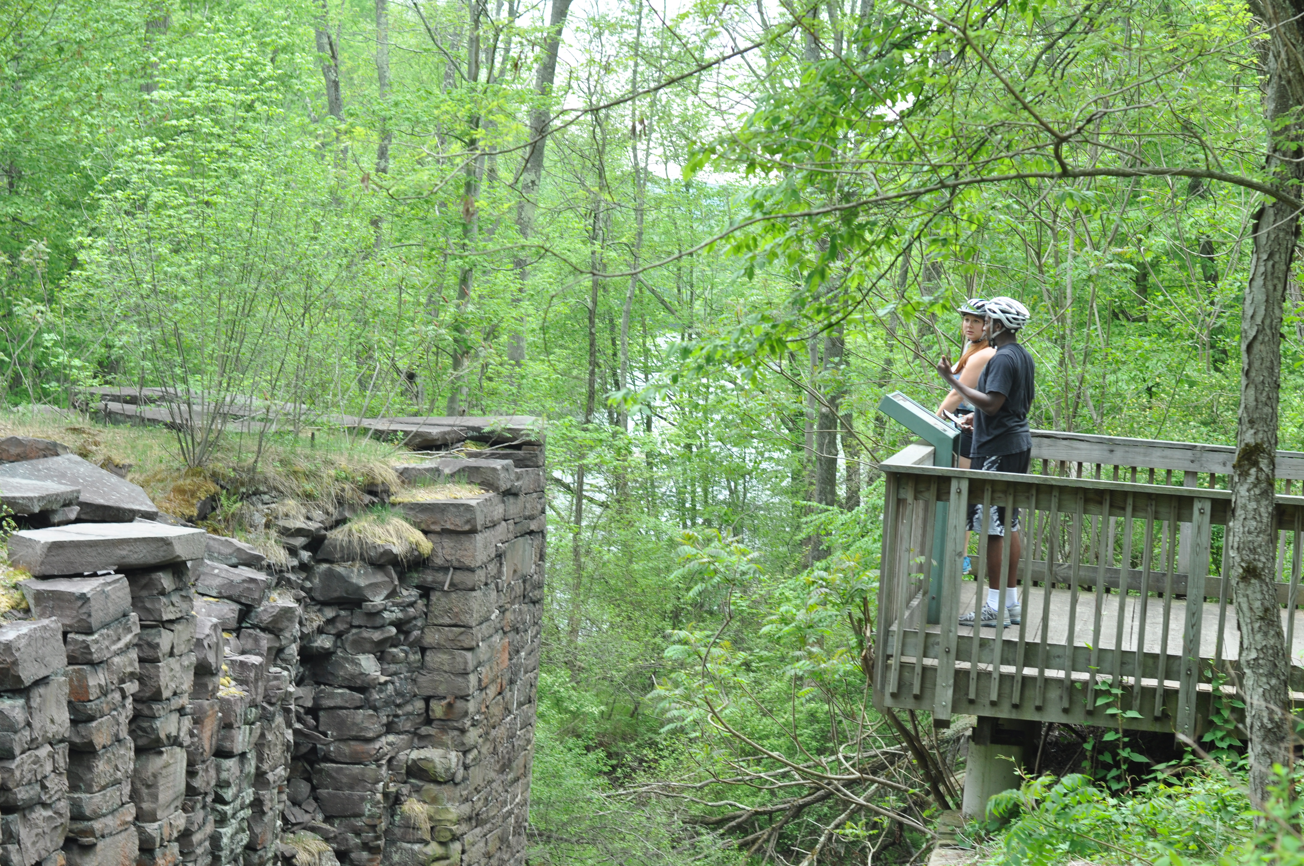 Lehigh Gorge Bike Trail - Lock System