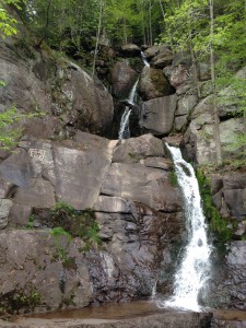 Lehigh Gorge Rail Trail Scenic Waterfall near Rockport