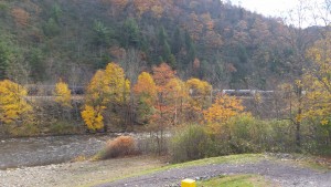 Jim Thorpe Lehigh River Access Fall Foliage Picture