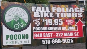 Pocono Bike Rental Fall Foliage Tours