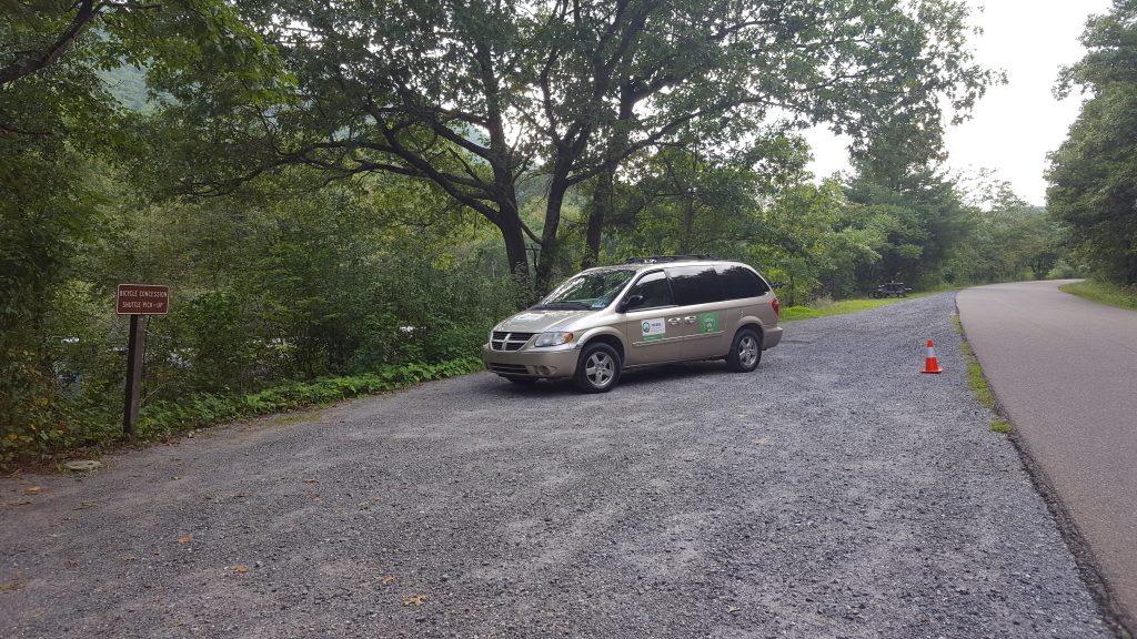 Glen Onoko Bicycle Concession Shuttle Pickup Location