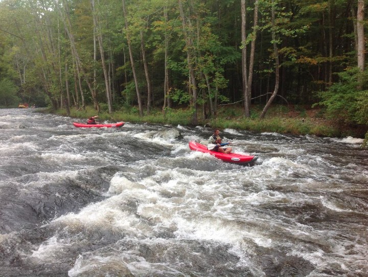 Poconos Whitewater Inflatable Kayaking - Jim Thorpe PA