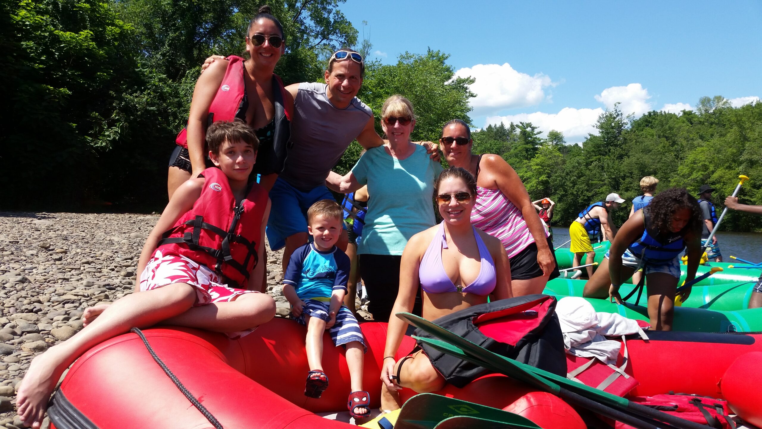Whitewater Rafting with Extreme Adventure Travel in the Poconos