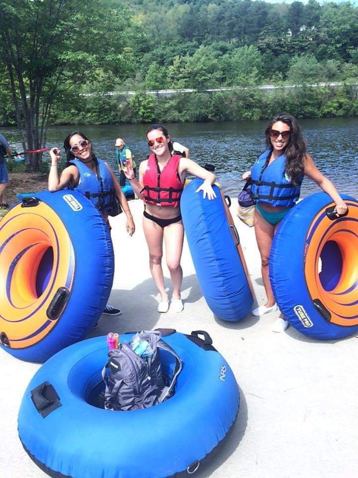 Bachelor & Bachelorette Party River Tubing in the Poconos