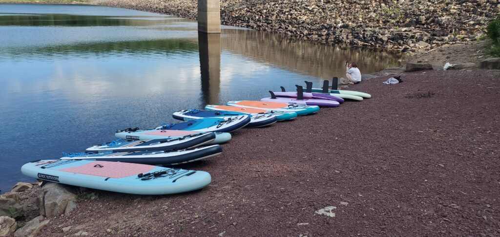 Poconos Outdoors LLC - Debuts SUP at the FEW Dam